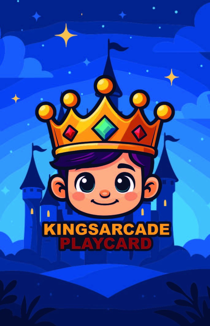 Playcard im Design KingsArcade